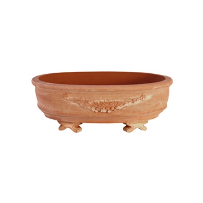 Oval Terracotta Bonsai Pot